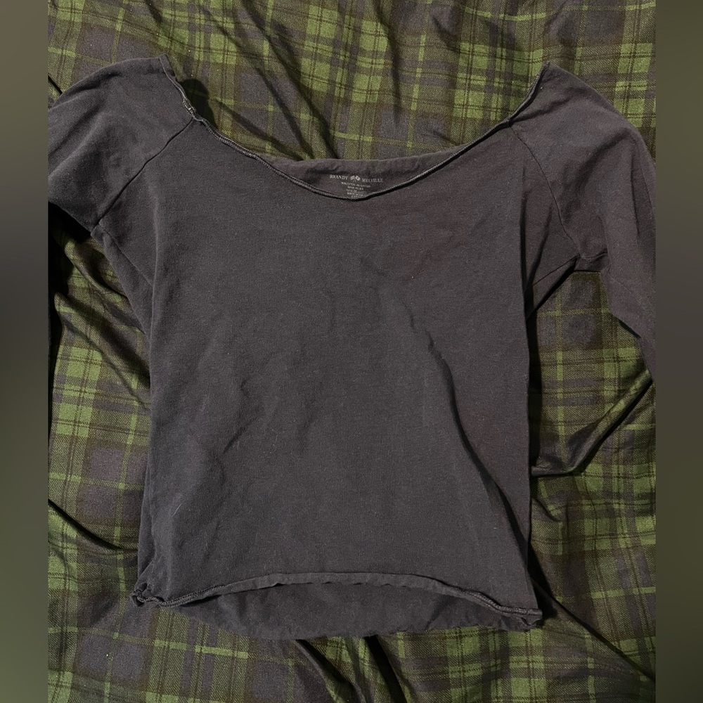 BRANDY off shoulder long sleeve
